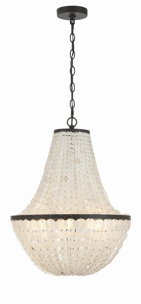 Brielle 6 Light 18"Chandelier - thebelacan