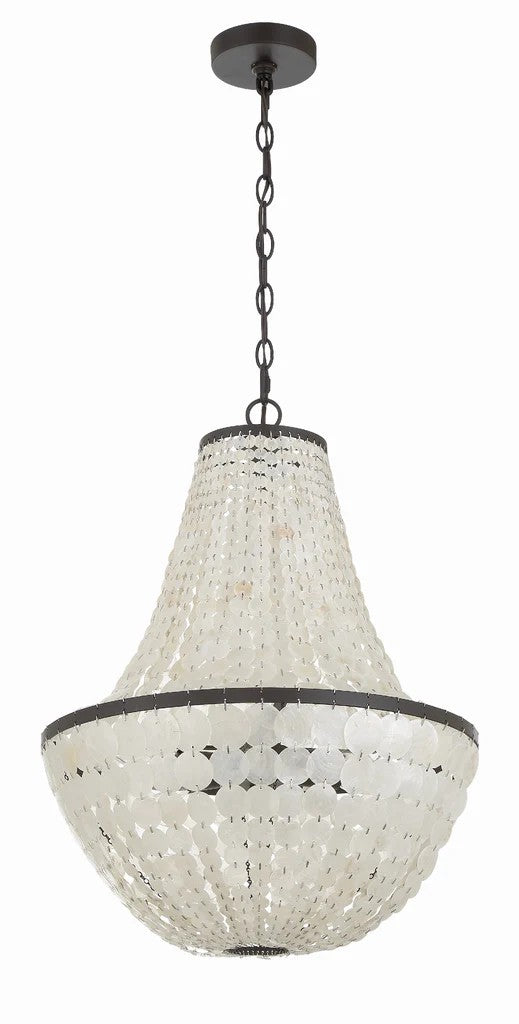 Brielle 6 Light 18"Chandelier - thebelacan