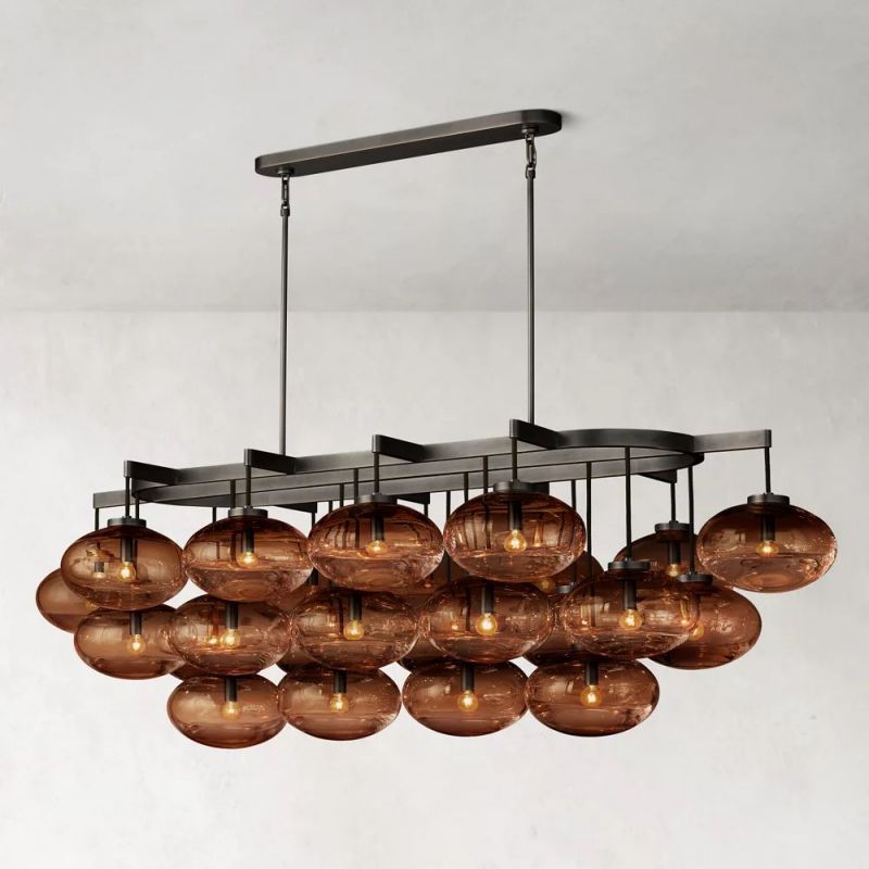 Cabernet Linear Chandelier 72" - thebelacan