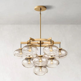 Cabernet Round Chandelier 36" - thebelacan