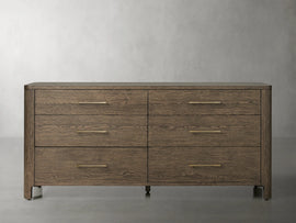 Callie Six Drawer Dresser - thebelacan