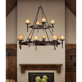 Cape Mayo 3-Light 6-Light 8-Light 12-Light Olde Bronze Brass Chandelier - thebelacan