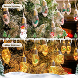 Christmas Snow Globe String Lights - thebelacan