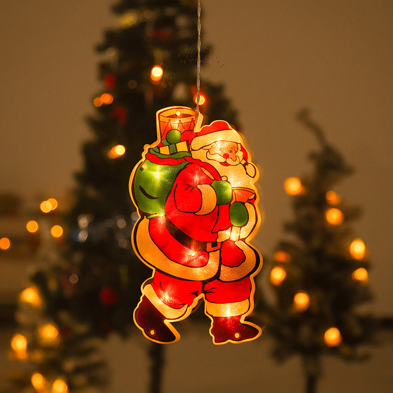 Christmas Window Suction LED Hanging Light - thebelacan