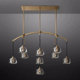 Crescent Linear Chandelier 54'' - thebelacan