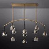 Crescent Linear Chandelier 72'' - thebelacan