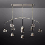 Crescent Linear Chandelier 72'' - thebelacan