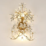 Crystal Flowers Fiore Wall Sconce - thebelacan