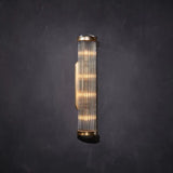 Dora Crystal Round Wall Sconce - thebelacan