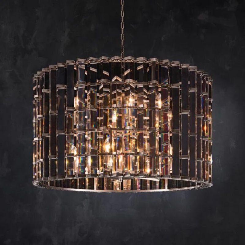 Dora Glass Round Chandelier - thebelacan