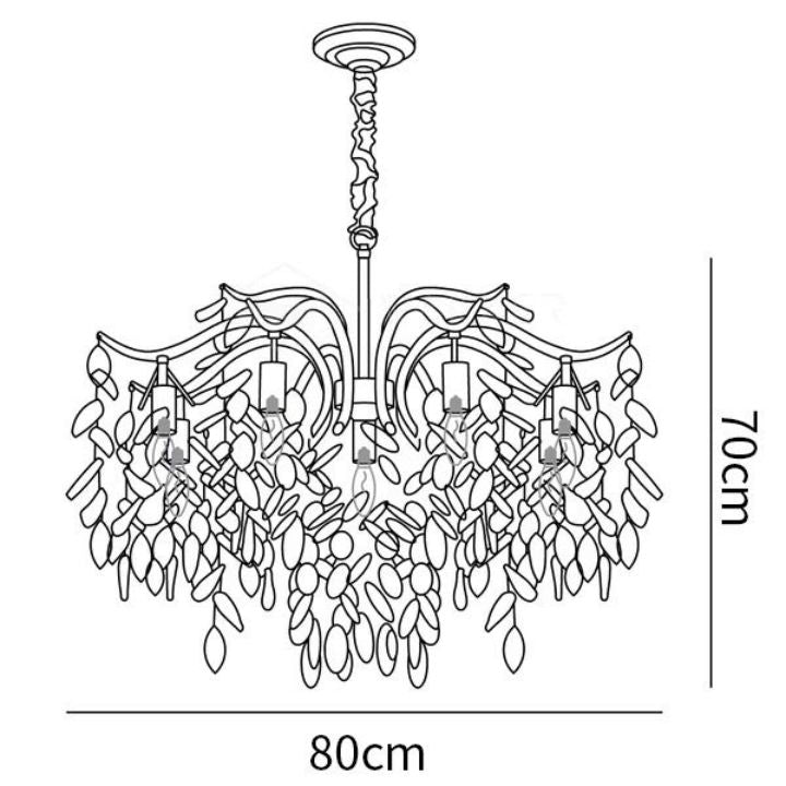 Dorale Modern Chandelier - thebelacan