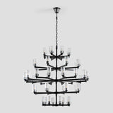 Foyer 5-Tier Crystal Chanderlier 70" W - thebelacan