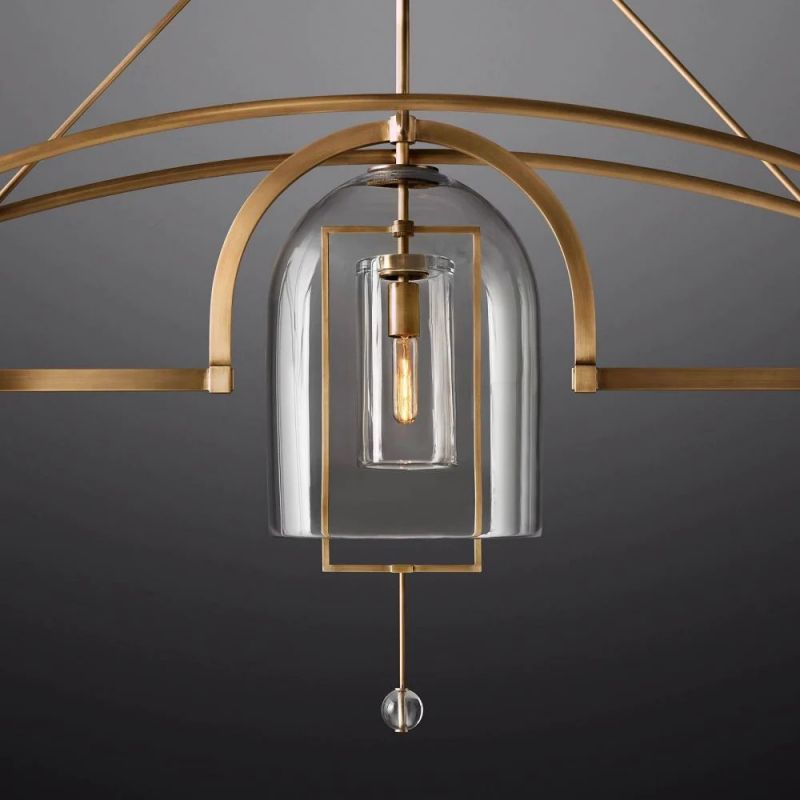 Fulcrum Linear Chandelier 85" - thebelacan