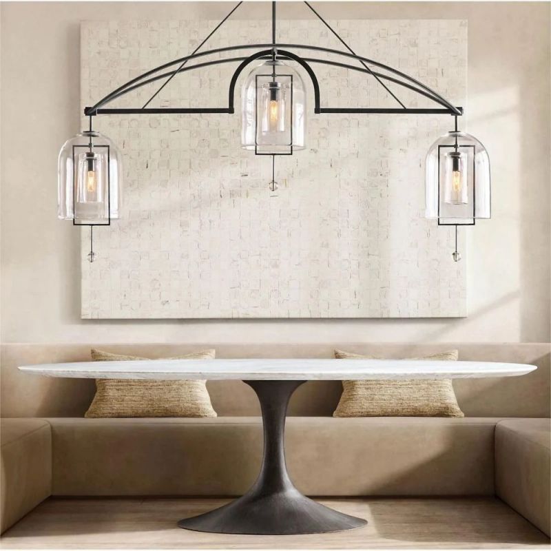 Fulcrum Linear Chandelier 85" - thebelacan