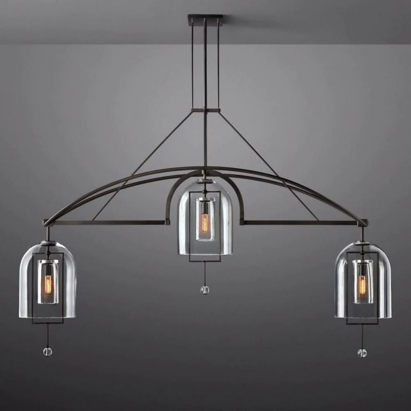 Fulcrum Linear Chandelier 85" - thebelacan