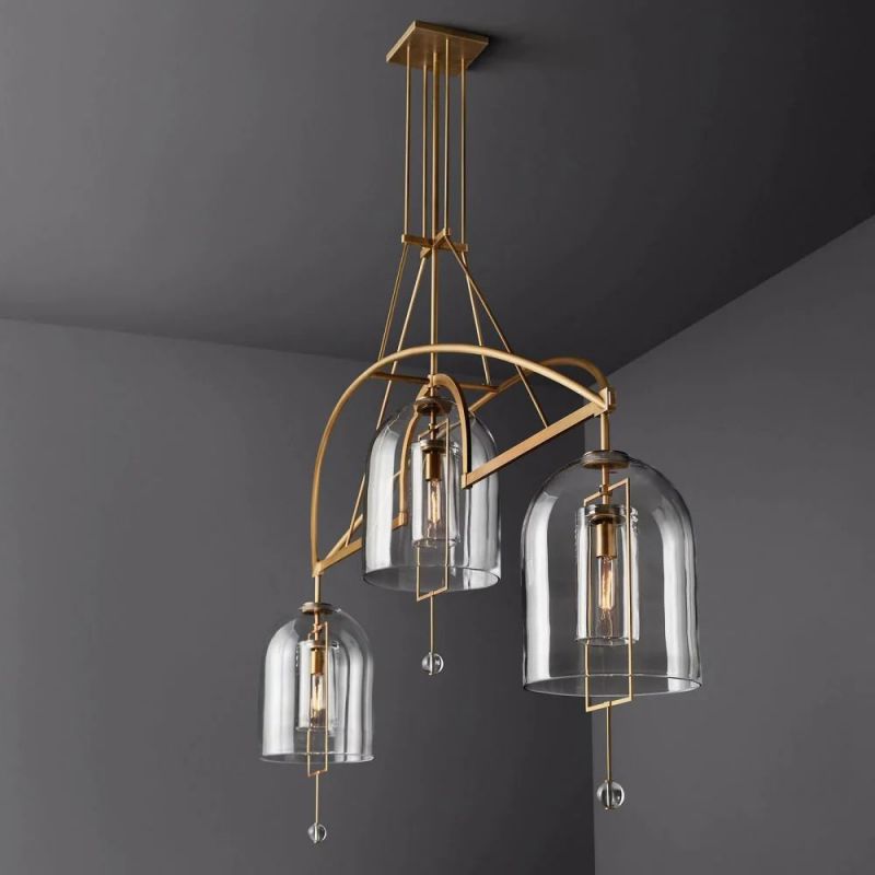 Fulcrum Linear Chandelier 85" - thebelacan