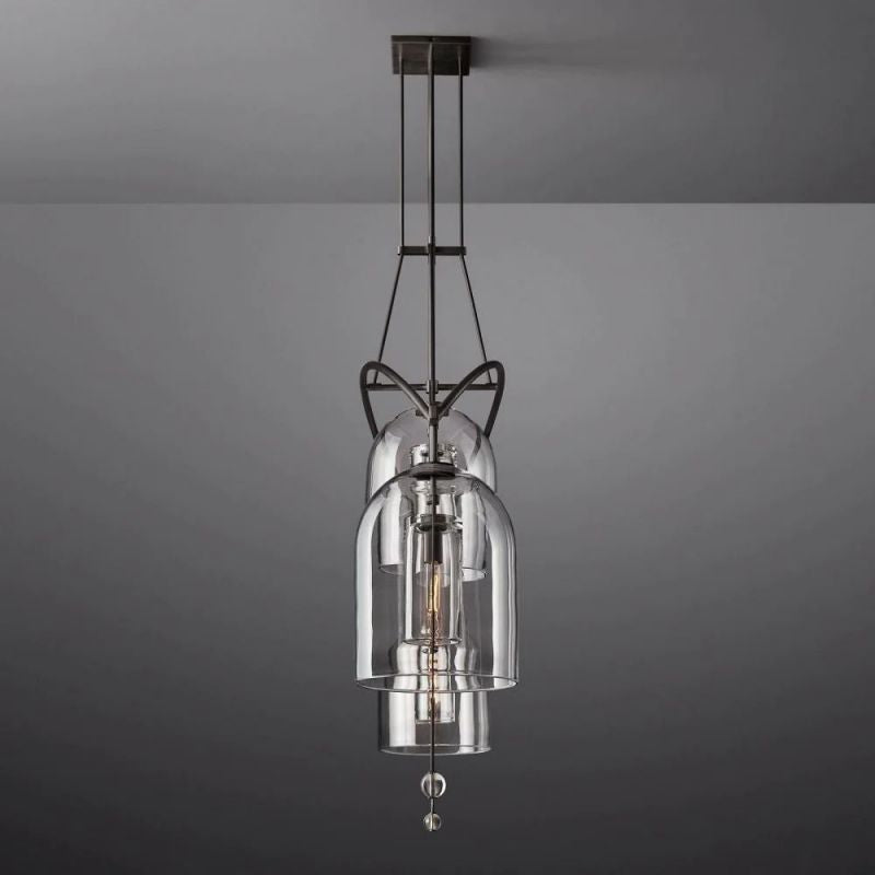 Fulcrum Linear Chandelier 85" - thebelacan