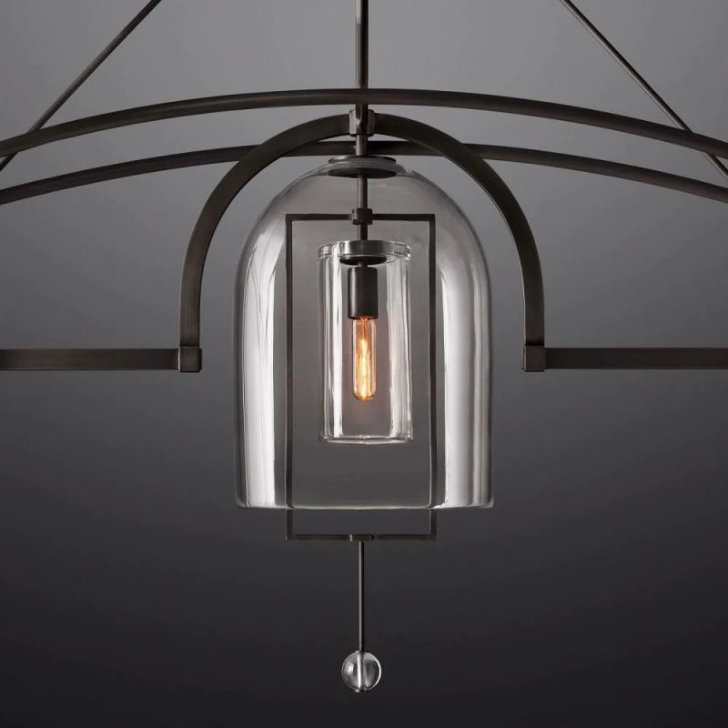 Fulcrum Linear Chandelier 85" - thebelacan