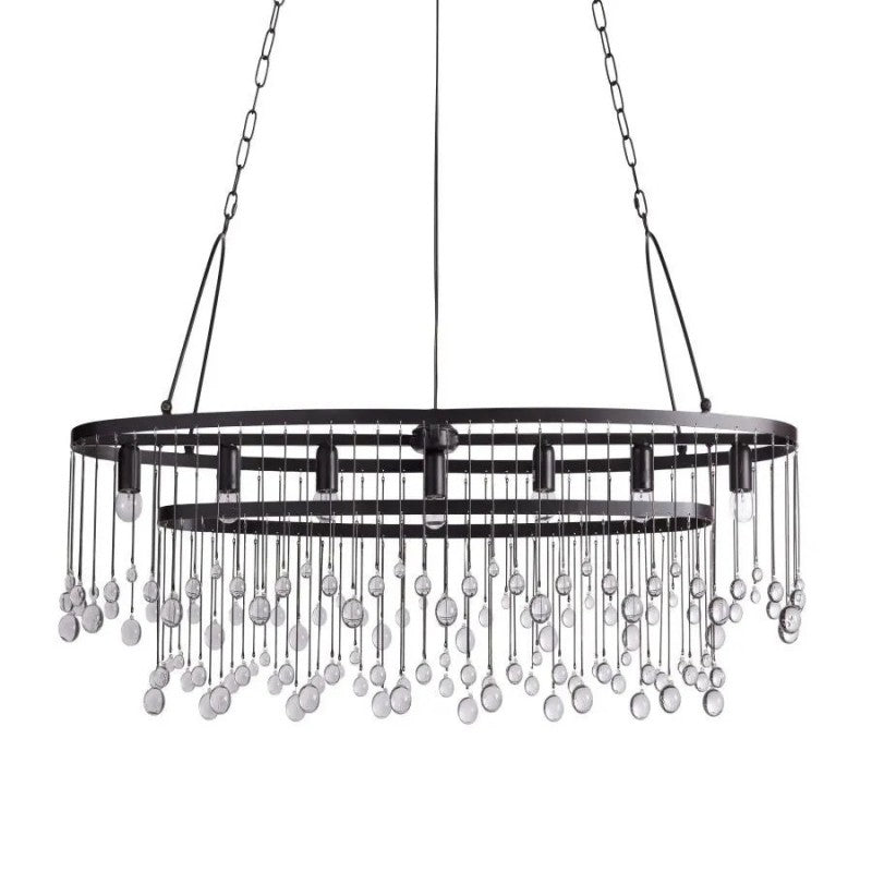 Gael Oval Chandelier 52"W - thebelacan