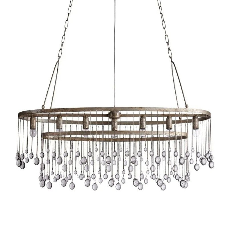 Gael Oval Chandelier 52"W - thebelacan