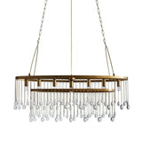 Gael Oval Chandelier 52"W - thebelacan