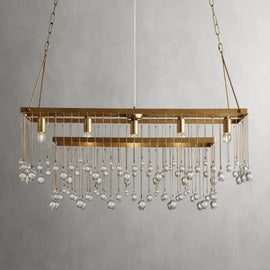 Gael Rectangular Chandelier - thebelacan