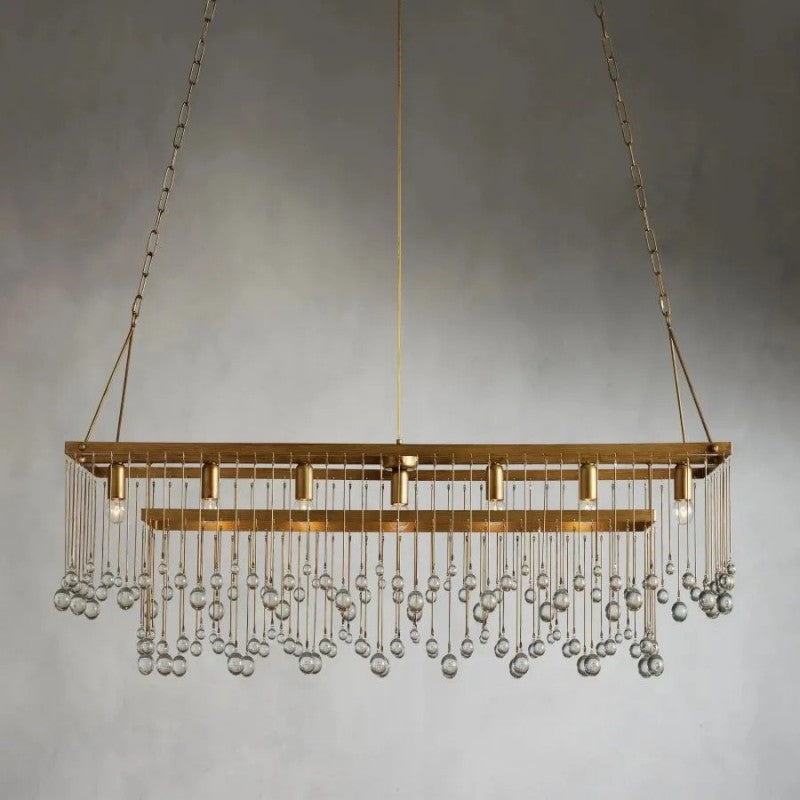 Gael Rectangular Chandelier - thebelacan