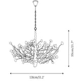 Gemstone Branch Chandelier - thebelacan