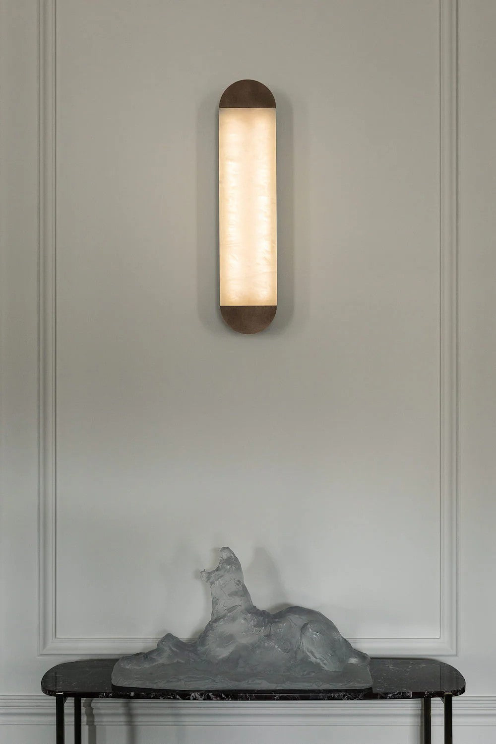 Ghost Alabaster Wall Sconce - thebelacan