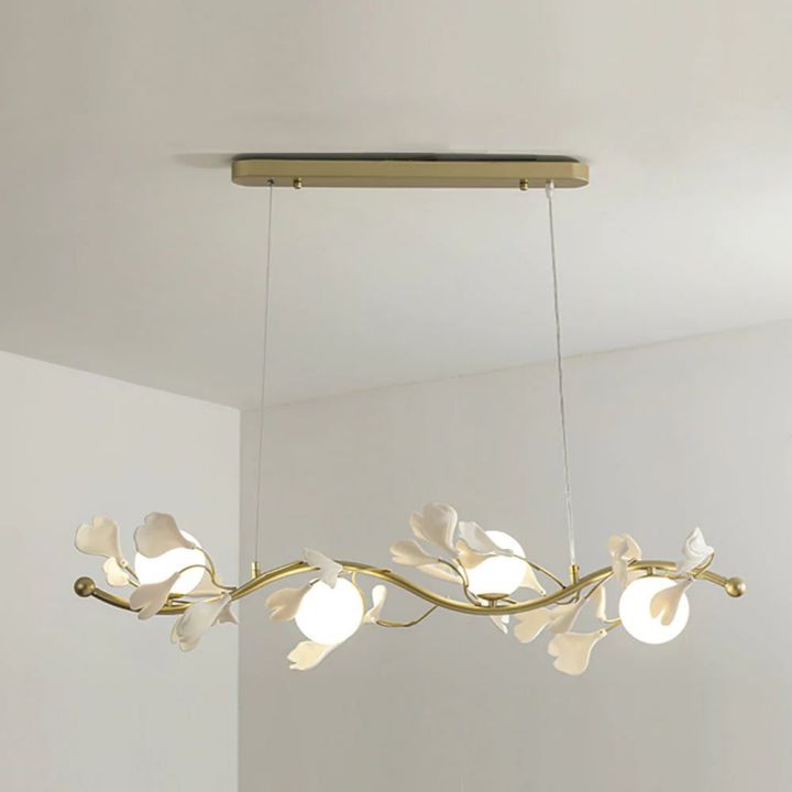 Gingko Glass Chandelier - thebelacan