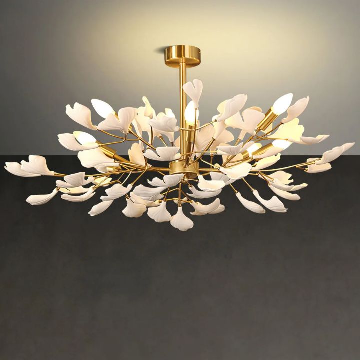 Gingko Luxury Chandelier Style A - thebelacan