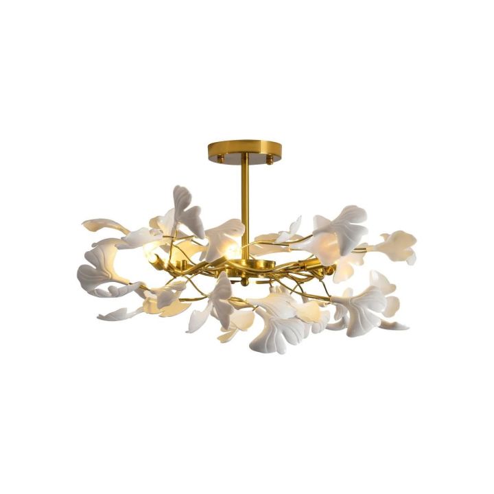 Gingko Luxury Chandelier Style B - thebelacan