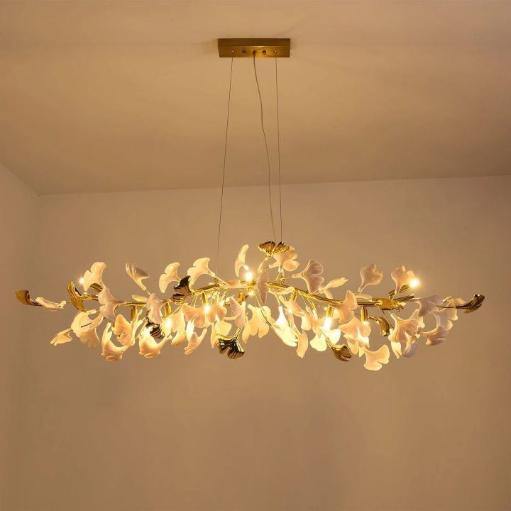 Gingko Luxury Chandelier Style C - thebelacan