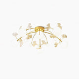 Ginkgo Glass Ceiling Lamp - thebelacan