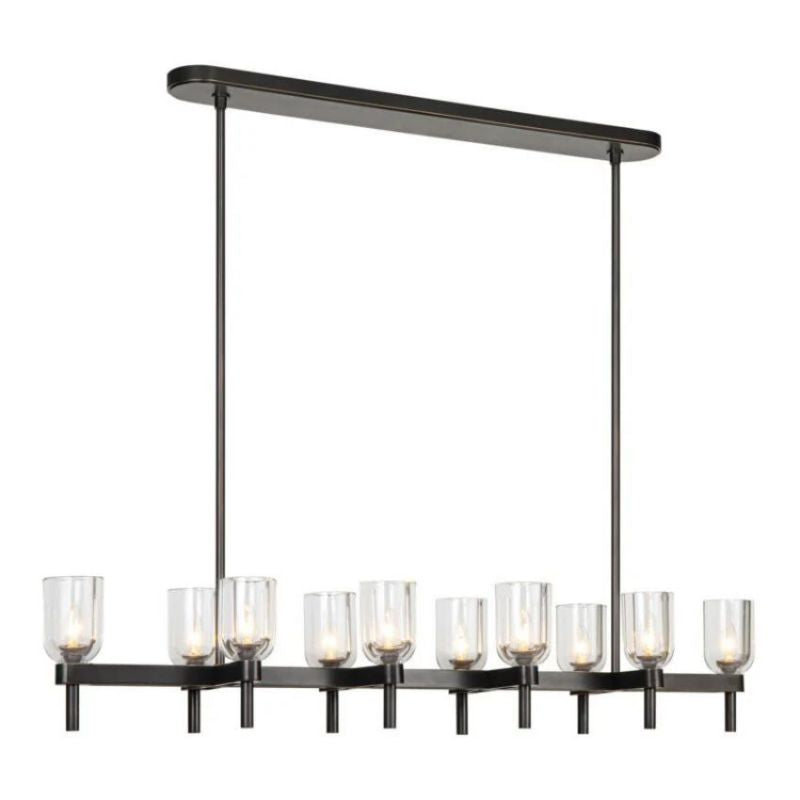 Goblet Wine-Glass Linear Chandelier - thebelacan