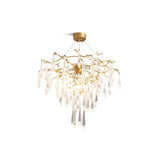 Icicle Crystal Luxury Branch Chandelier - thebelacan