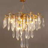 Icicle Crystal Luxury Branch Chandelier - thebelacan