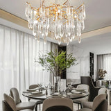 Icicle Crystal Luxury Branch Chandelier - thebelacan