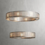 Jeanet 2-Tier Round Chandelier 47"D - thebelacan