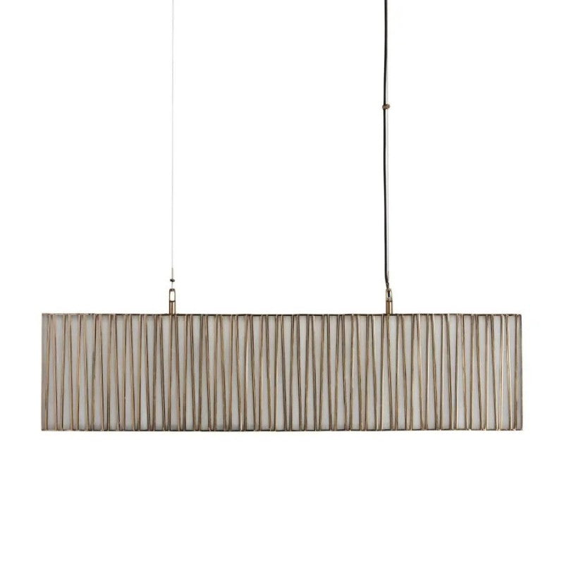 Jeanet Rectangular Chandelier 49"W 60"W - thebelacan