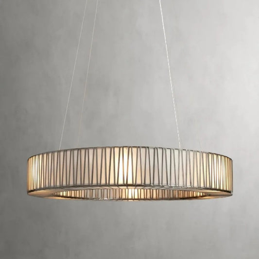 Jeanet Round Chandelier 24"D 42"D - thebelacan