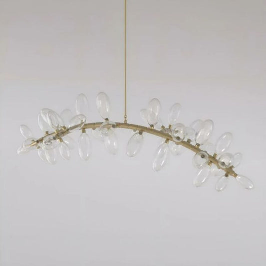 Kevin Art Grape 44-Light Chandelier 76"W - thebelacan