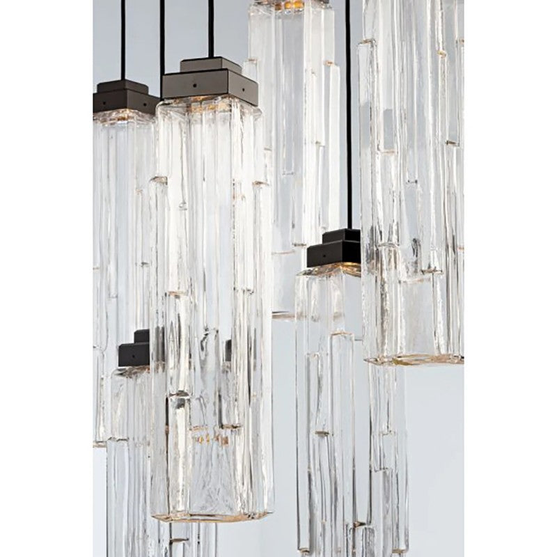 Ledges Linear Pendant Chandelier 5-Light 7-Light 9-Light - thebelacan