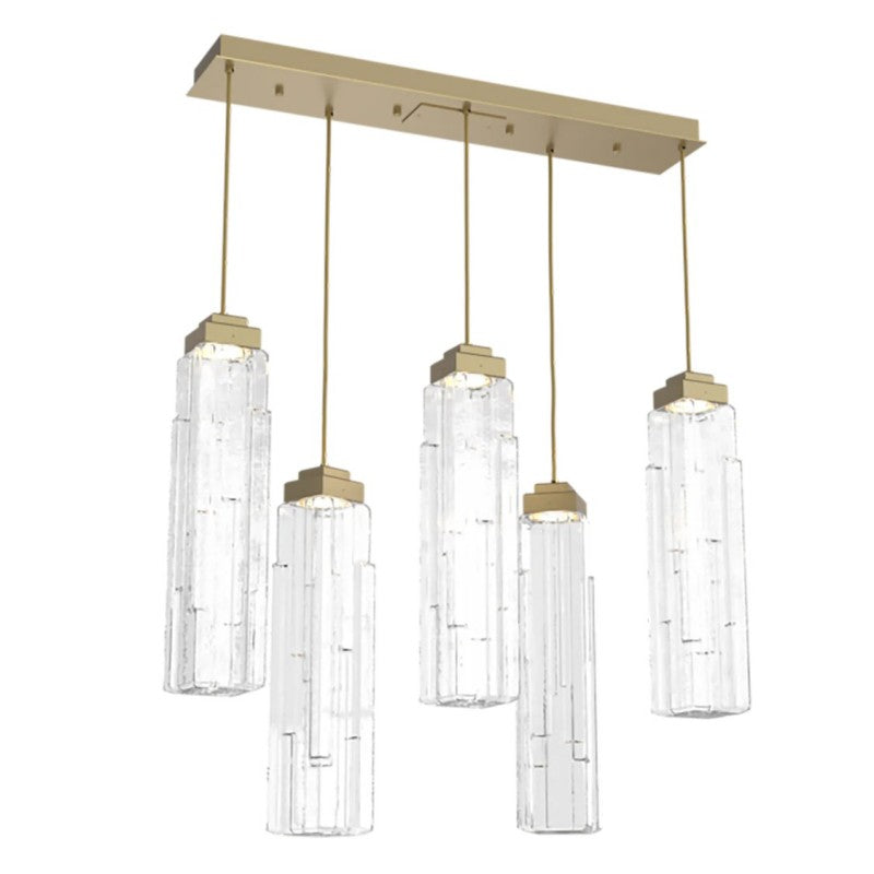 Ledges Linear Pendant Chandelier 5-Light 7-Light 9-Light - thebelacan