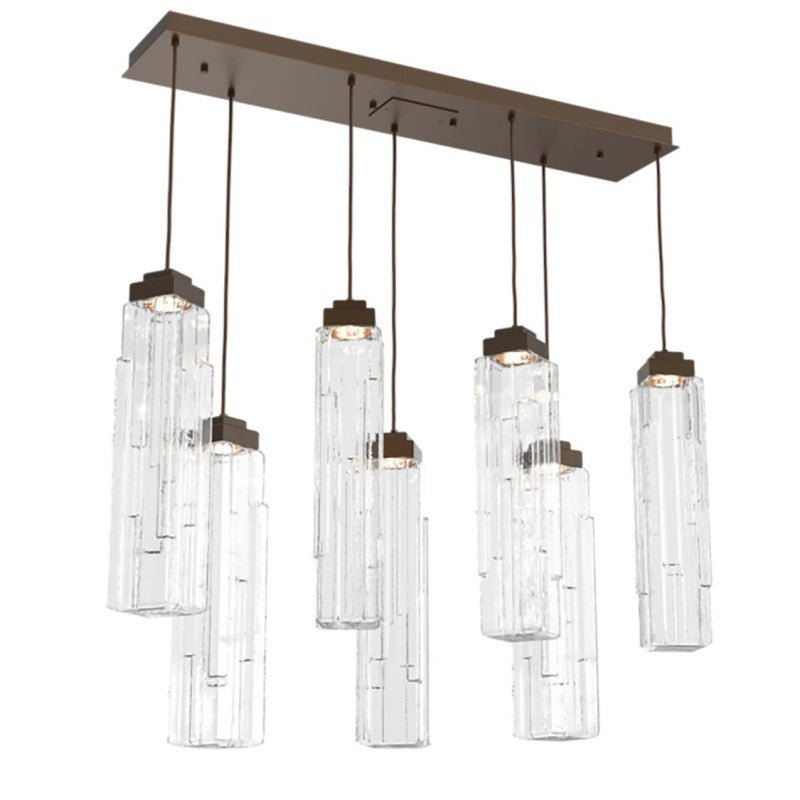 Ledges Linear Pendant Chandelier 5-Light 7-Light 9-Light - thebelacan