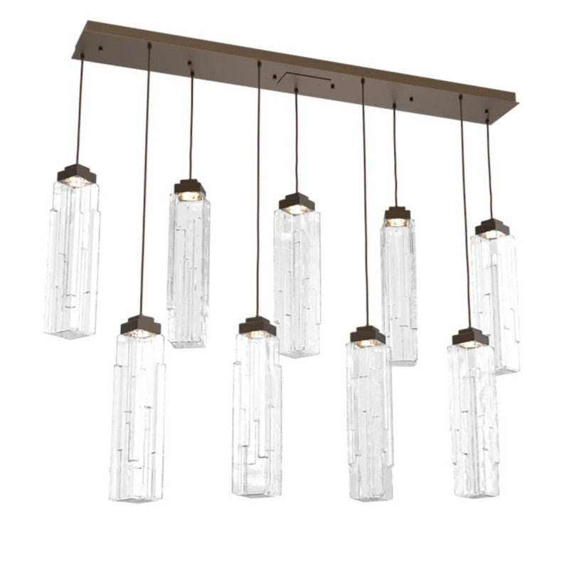 Ledges Linear Pendant Chandelier 5-Light 7-Light 9-Light - thebelacan