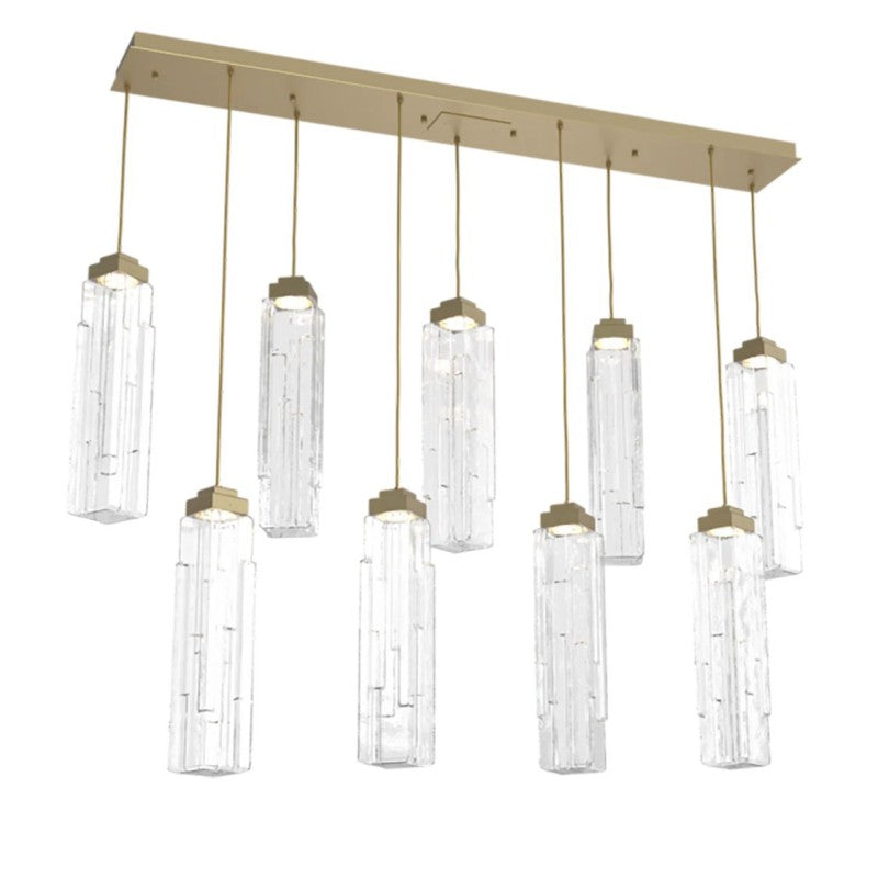 Ledges Linear Pendant Chandelier 5-Light 7-Light 9-Light - thebelacan