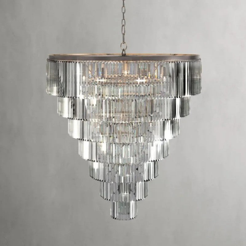 Leyland Tiered Round Chandelier - thebelacan