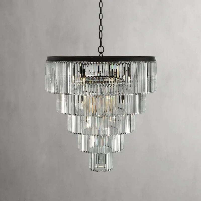 Leyland Tiered Round Chandelier - thebelacan