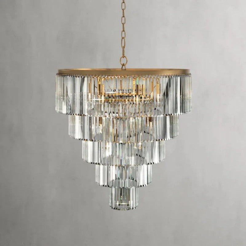 Leyland Tiered Round Chandelier - thebelacan